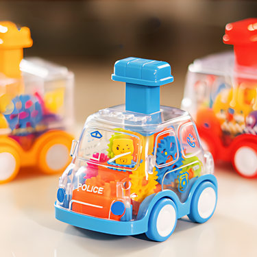 GearZoom | Estimula la curiosidad - Coche de juguete para presionar y conducir